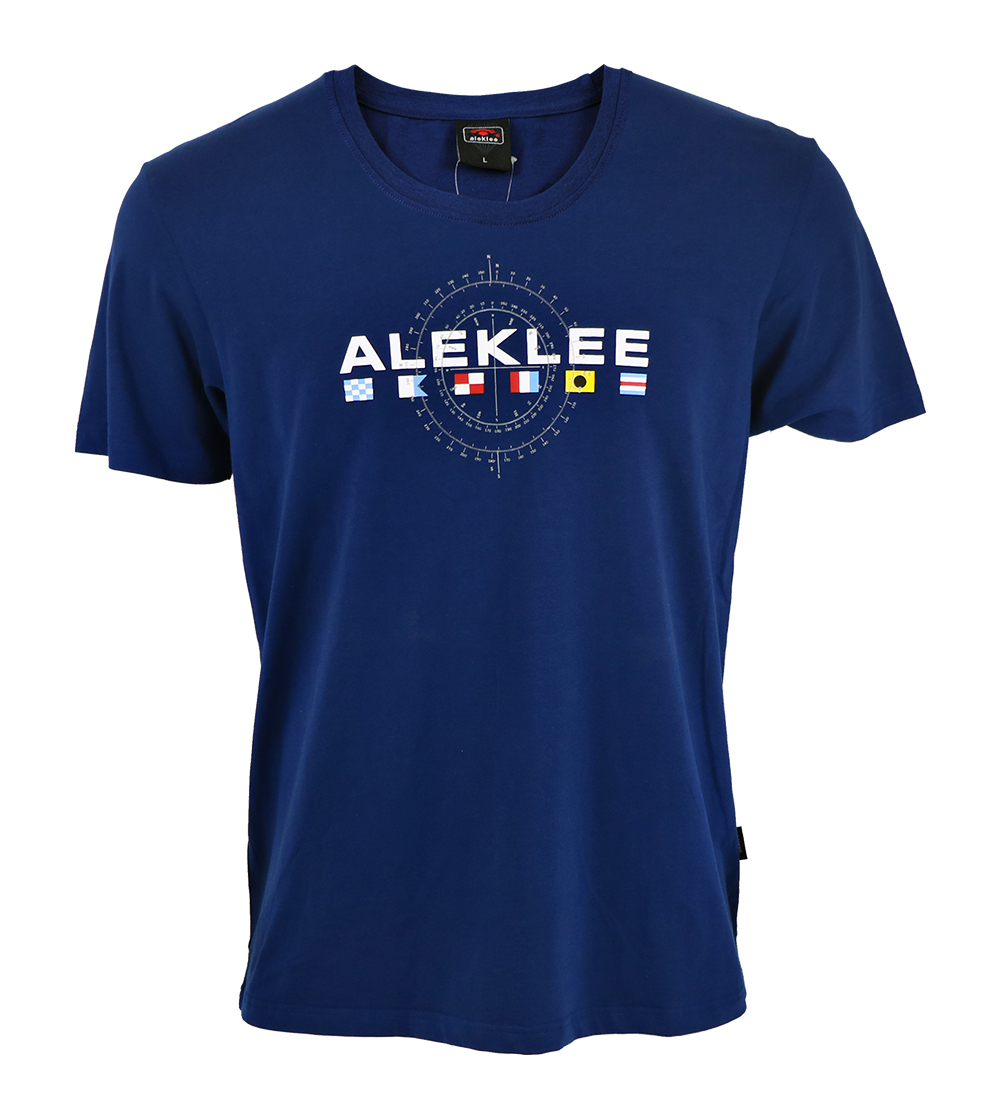 Aleklee футболка мужская 95% хлопок 5% эластан AL-6020