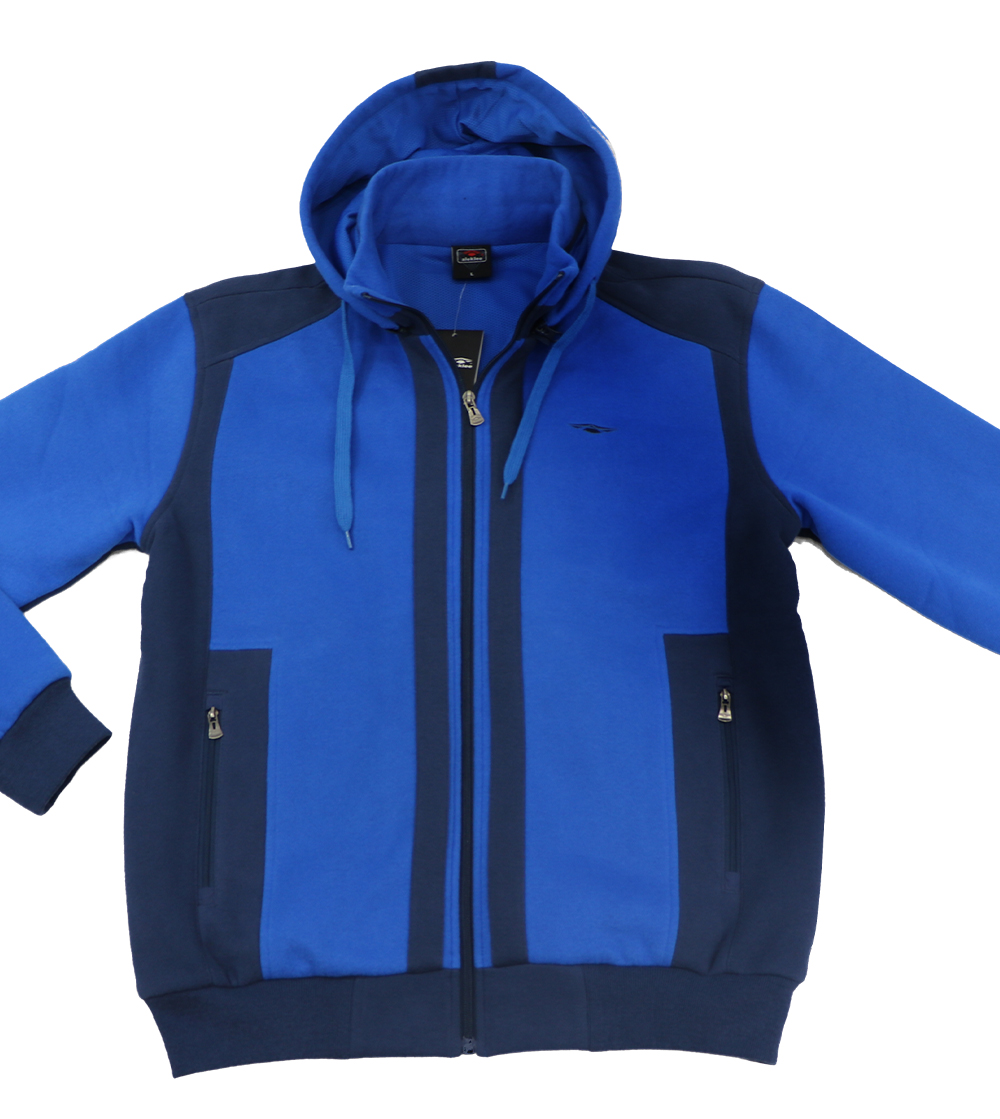 Aleklee двухцветная лоскутная куртка с капюшоном AL-1528
