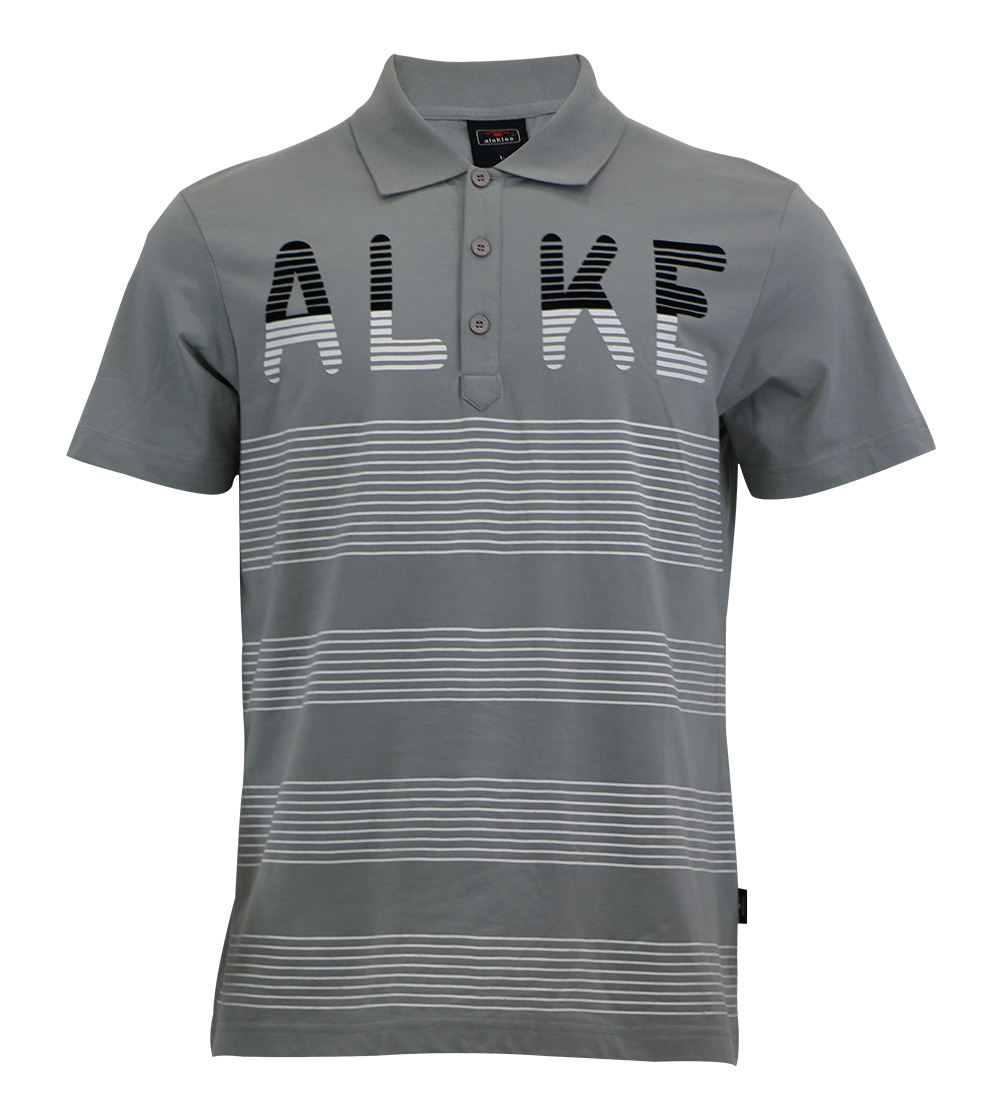 Aleklee футболка с принтом линии  AL-5014#